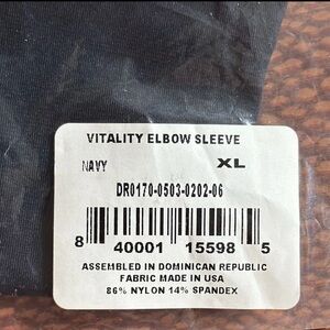 Tommie Copper Vitality Elbow Sleeve in Navy XL